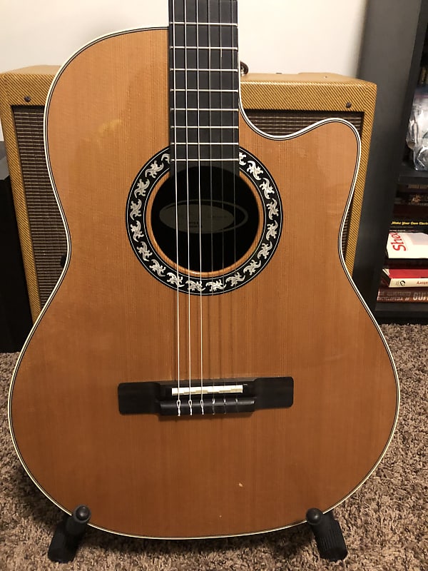 Ovation 2073LX LX Rare Classical Nylon Crossover Acoustic