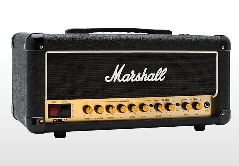 Marshall DSL20H EL34 All Tube Amplifier Head With Power