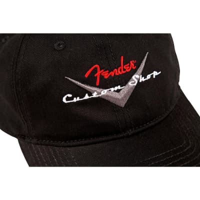 Genuine Fender Guitars Custom Shop Logo Baseball Hat Cap - One Size, Adjustable image 8