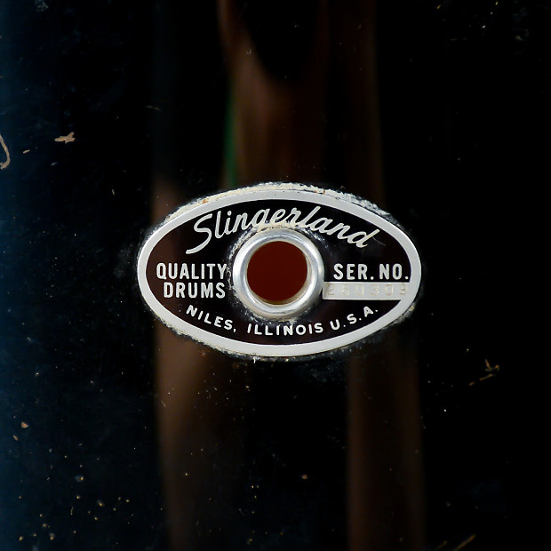 Slingerland 12/13/16/24 4pc Kit Black Chrome Late 70s | Reverb Canada