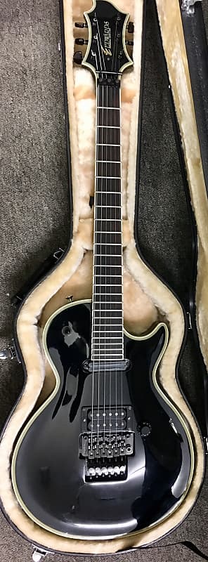 ESP Edwards floyd Rose Les Paul 1980's-1990's Black | Reverb