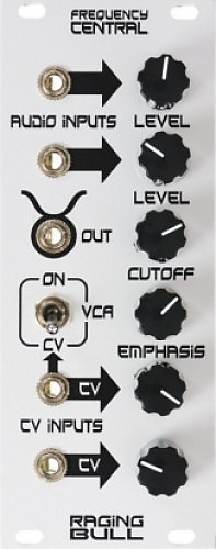 Frequency Central Raging Bull VCF/VCA Eurorack Module image 1