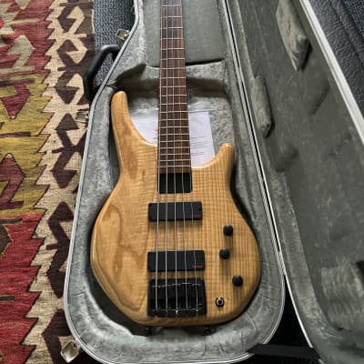 Status Energy 5 String Bass 2002 - Natural Ash for sale