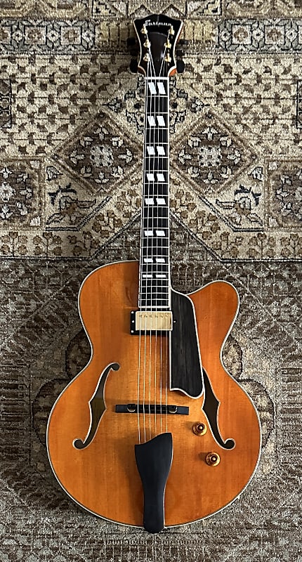 Eastman AR580CE-HB Archtop Electric in Honeyburst w/ Case, Pro Setup #0815 image 1