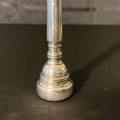 VINTAGE NEAR MINT J. PARDUBA & SON NEW YORK. DOUBLE - CUP 5* ( HARRY JAMES  ) HAND STAMPED EARLY TRUMPET MOUTHPIECE | Reverb