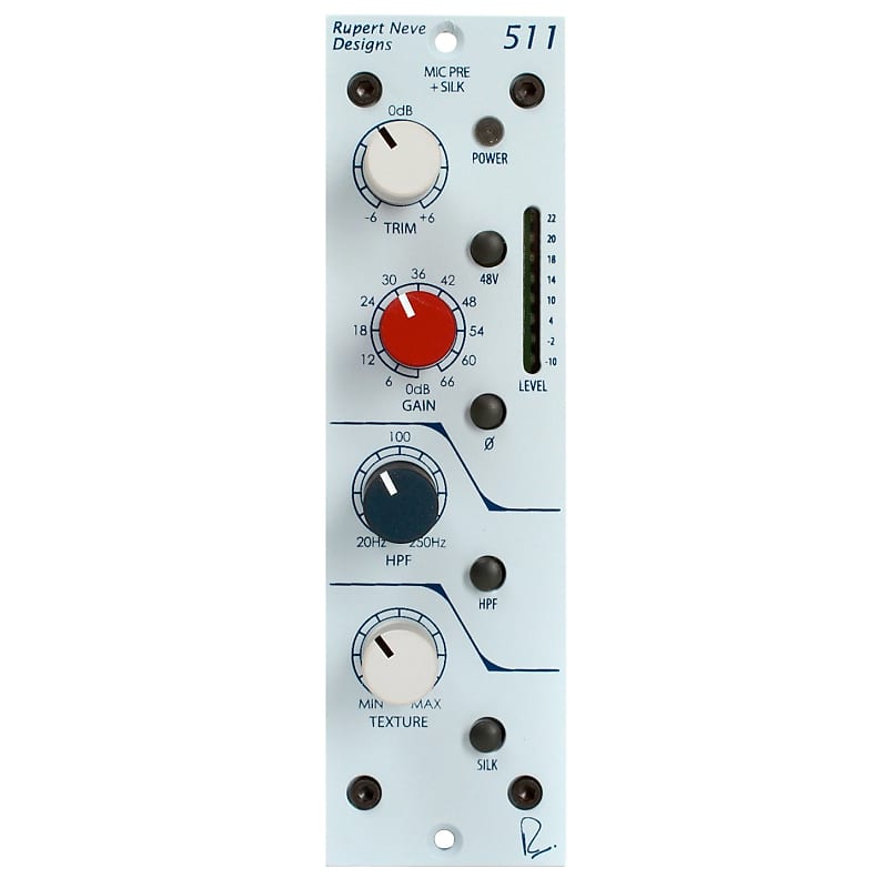 Rupert Neve Designs 511 500-Series Mic Pre with Silk image 1