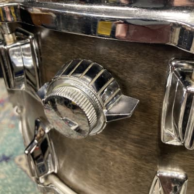 Tama - 14x8" Super Star Snare Drum, Cast Hoops 1980's - Refinished, Grey image 11