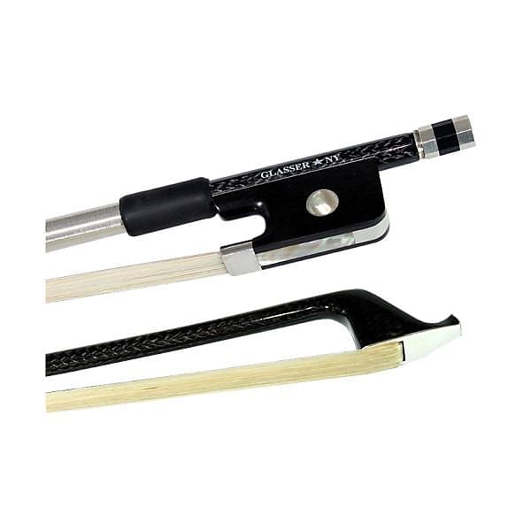 Glasser Braided Carbon Fiber Octagonal Stick Cello Bow 4/4 Reverb