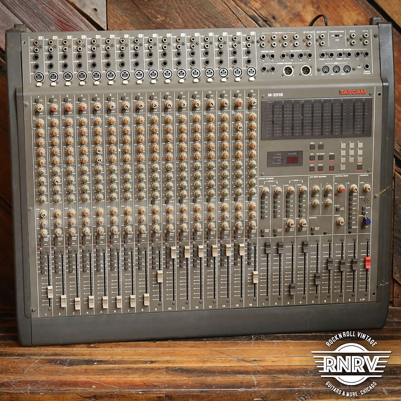 Tascam M-2516 16-Channel Analog Multitrack Mixing Console