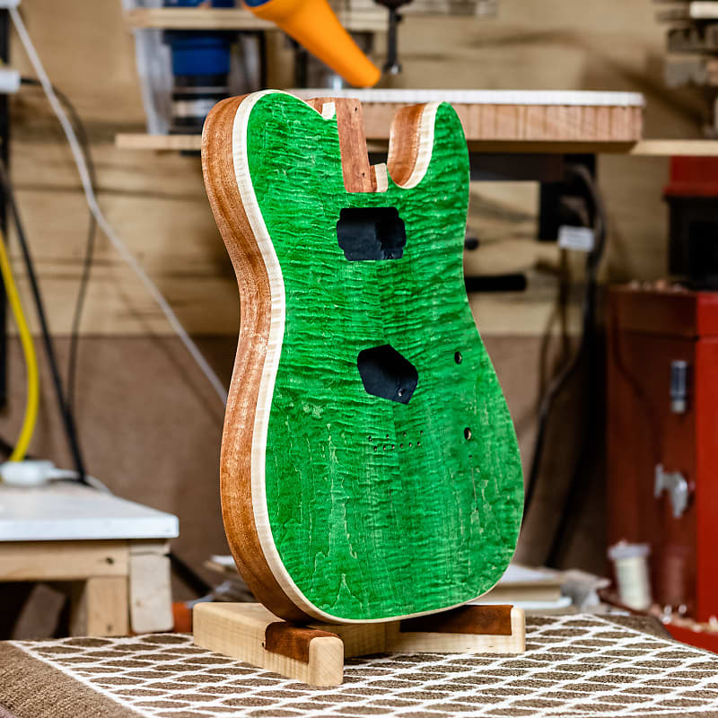 Flamed Maple Tele Body Maple And Mahogany Tele Reverb Canada