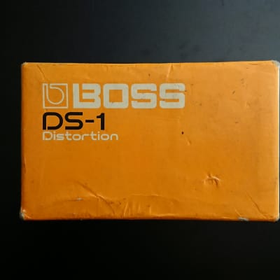 Boxed, 1983 Made in Japan - Boss DS-1 Distortion (Black Label) MIJ 1982 - 1988 - Orange image 9
