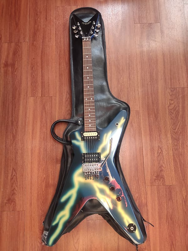 VERY RARE ESP EDWARDS EP-90 Lightning Bolt Dimebolt 1990's
