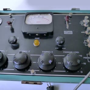 Very Early  1950 Gates Dynamote  Tube Microphone Pre Amplifier from RCA NYC Studio image 3