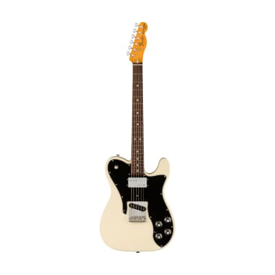 [PREORDER] Fender American Vintage II 77 Telecaster Custom Electric Guitar, RW FB, Olympic White for sale