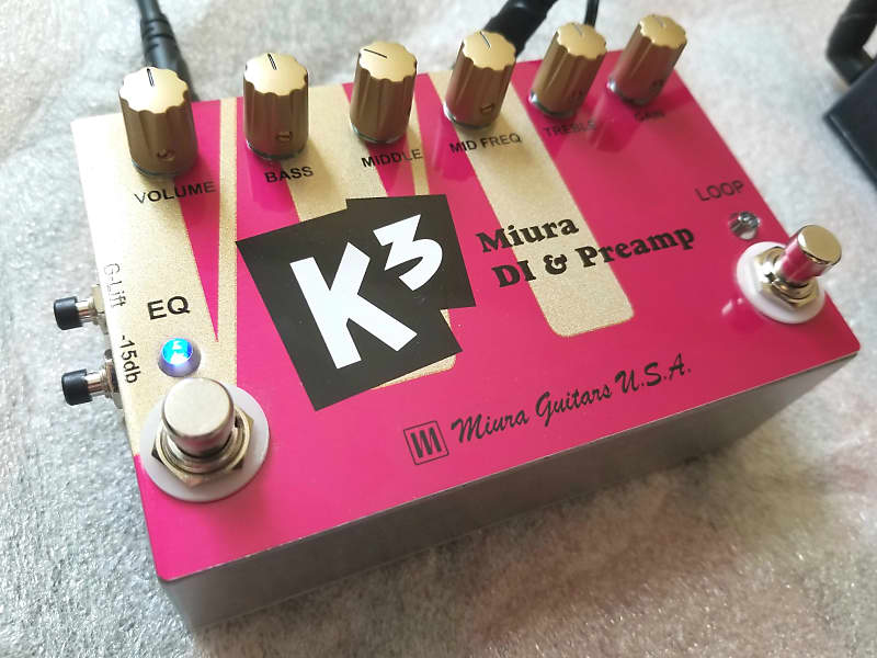 Miura Guitars U.S.A. K3 Preamp & DI - ギター