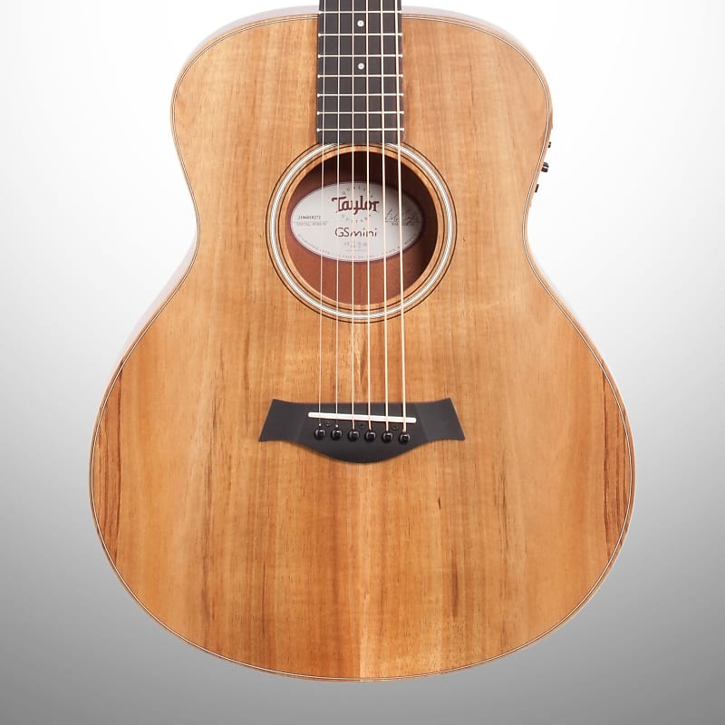 Taylor GS Grand Symphony Mini Koa Acoustic-Electric Guitar, Left-Handed (with Gig Bag) image 1