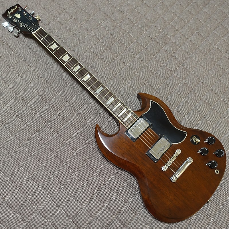 1975 Aria Pro II SG-380 Walnut Made by Matsumoku Japan MIJ Vintage