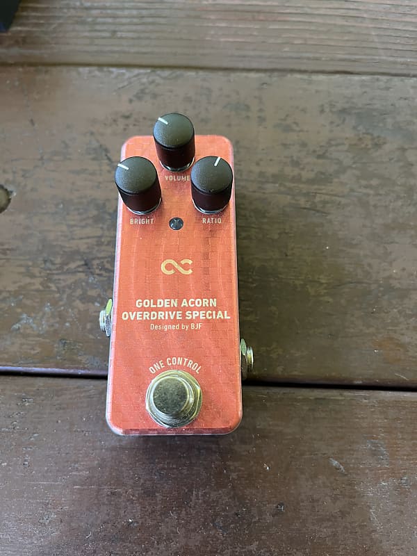 One Control Golden Acorn Overdrive Special 2010s - Gold | Reverb