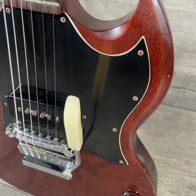 Gibson SG Junior 1968 - Cherry....BIG Neck Profile! image 9
