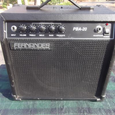 Fernandes PBA-20 Guitar Practice Amp 20W for sale