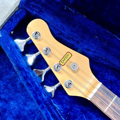 Carvin Short scale Bass Guitar Blonde original vintage 1959 USA prototype 25” #7 BG 7 image 7