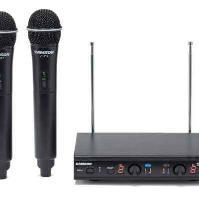 PylePro PDWM3000 Dual VHF Rechargeable Wireless Microphone System