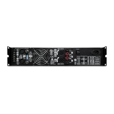 QSC RMX1450a 1450a Professional Quality Performance, Two Channels Power Amplifier with XLR Input and NL4 Output Connectors and LED Indicators image 4