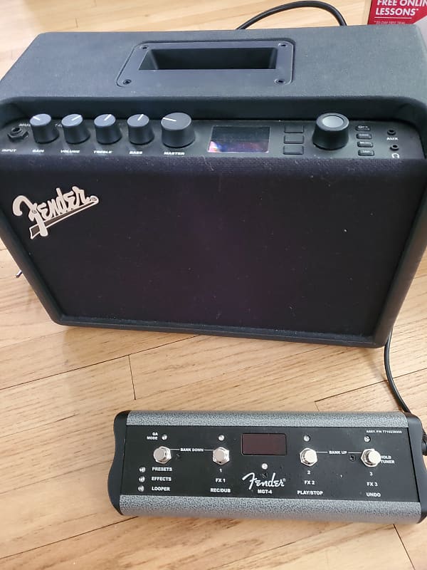 Fender Mustang Gt40 Amp With Foot Controller | Reverb