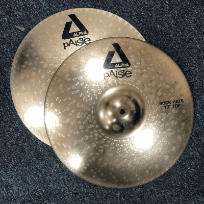 Paiste 15" Alpha Rock Hi-Hat Cymbal (Top) 2010 - 2016