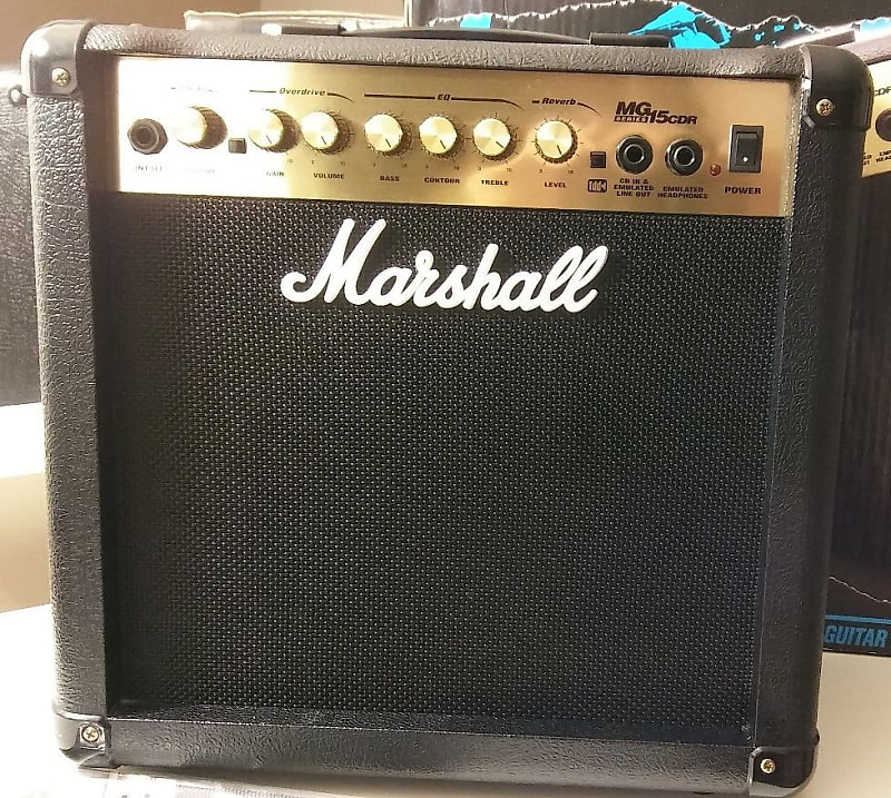 Marshall MG Series MG15CDR 15W Electric Guitar Amplifier Combo Amp