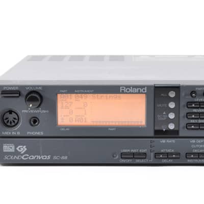 Roland SC-155 Sound Canvas MIDI Sound Module