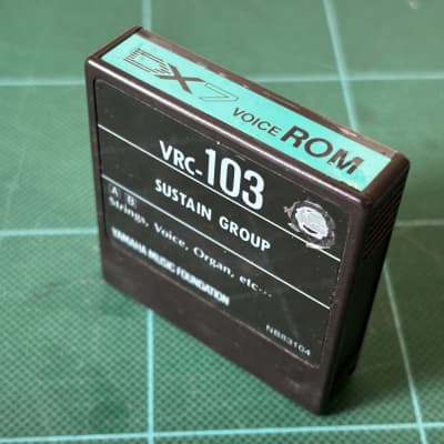 YAMAHA DX7 VOICE ROM VRC-103 SUSTAIN GROUP