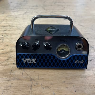 Used Vox MV50 Rock 50-watt Hybrid Tube Guitar Amp Amplifier Head with AC Adapter image 2