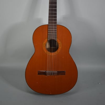 1976 Pimentel Classical Natural Finish Nylon String Acoustic Guitar image 1