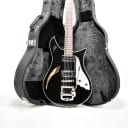 Duesenberg Double Cat Tremolo Semi-Hollow Black Finish Electric Guitar w/OHSC