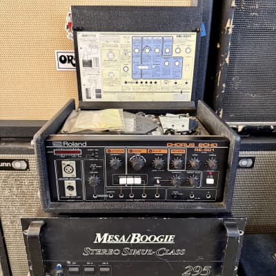 Roland RE-501 Space echo c 1980 original vintage analog tape delay chorus reverb MIJ japan
