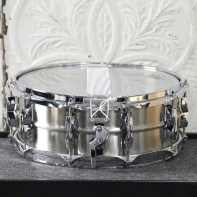 Yamaha Recording Custom Stainless Steel Snare Drum 14X5.5in image 2