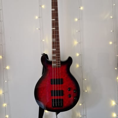 Daisy Rock Stardust Elite Bass 2000s - Red Rocker for sale