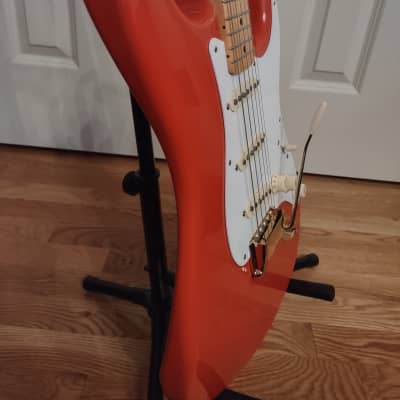 Fender Stratocaster - Fiesta Red with Gold Hardware image 6