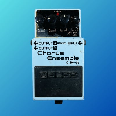 Boss CE-5 Chorus Ensemble (Blue or Pink Label)