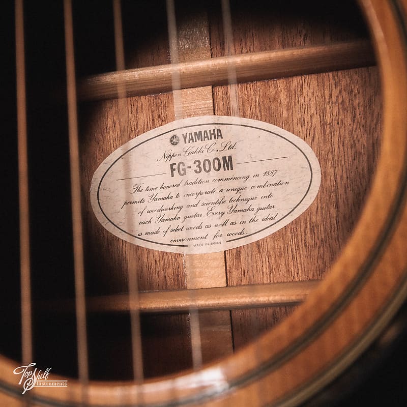 Yamaha FG-300M Dreadnought Acoustic Japan 1973