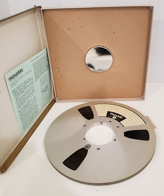Maxell XL-1 Reel to Reel Recording Tape, LP, 7 Reel, 1800 ft