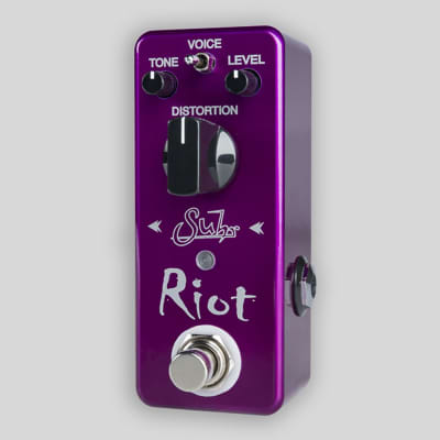 Suhr Riot Mini Distortion Guitar Effects Pedal Compact Stompbox w/ True Bypass image 2