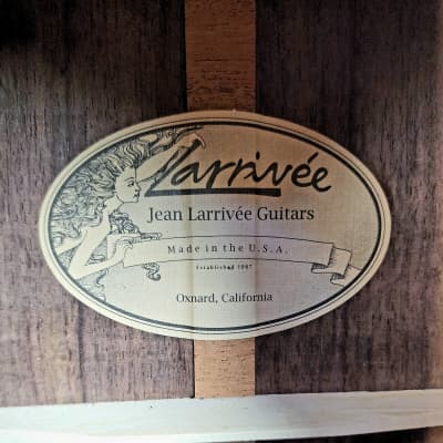 Larrivee OM-03R Rosewood Electric Acoustic Guitar L.R. Baggs image 5