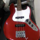 Squier Jazz Bass Red