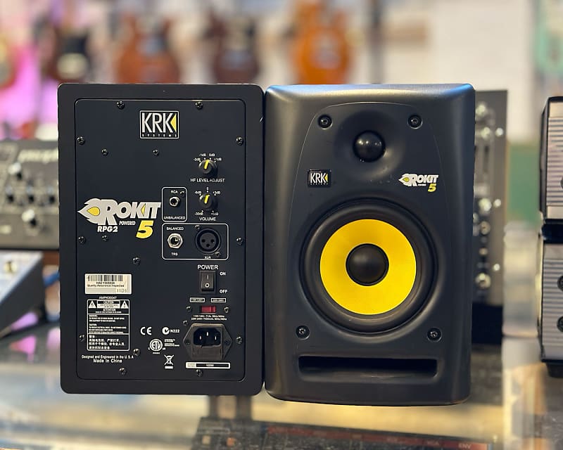 完動品】KRK Rokit 5 RPG2 スタジオモニター パワードスピーカー