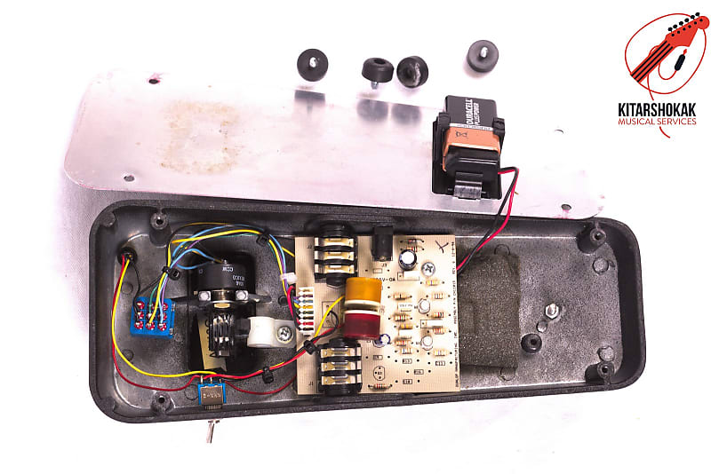 CRY BABY MOD / GCB-95 赤FASEL made in USA Jim Dunlop Crybaby GCB-95 Wah Yellow/Red Fasel True Bypass