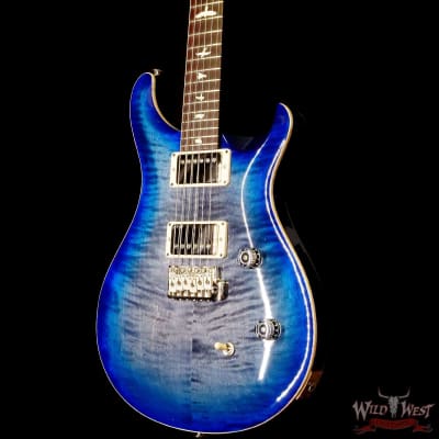 Paul Reed Smith PRS Wild West Guitars Special Run CE 24 Painted Black Neck 57/08 Covered Pickups Faded Grey Black Blue Burst 7.65 LBS image 2