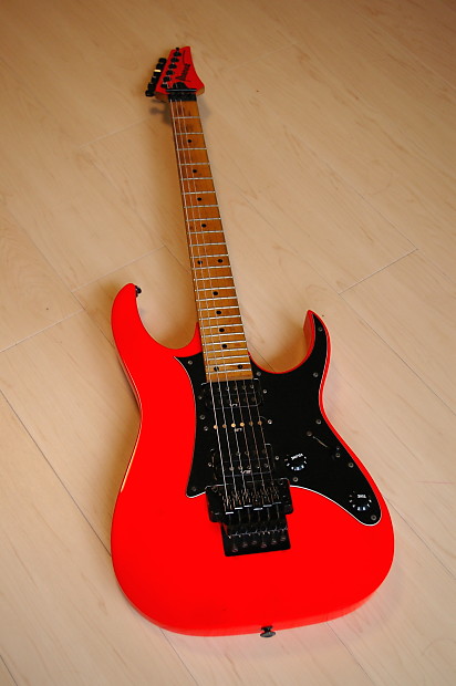 Ibanez RG550 RF 1987 Road Flare Red Fujigen | Reverb