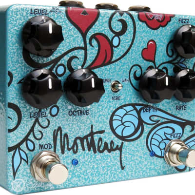 Keeley Monterey Rotary Fuzz Vibe Effects Pedal image 3